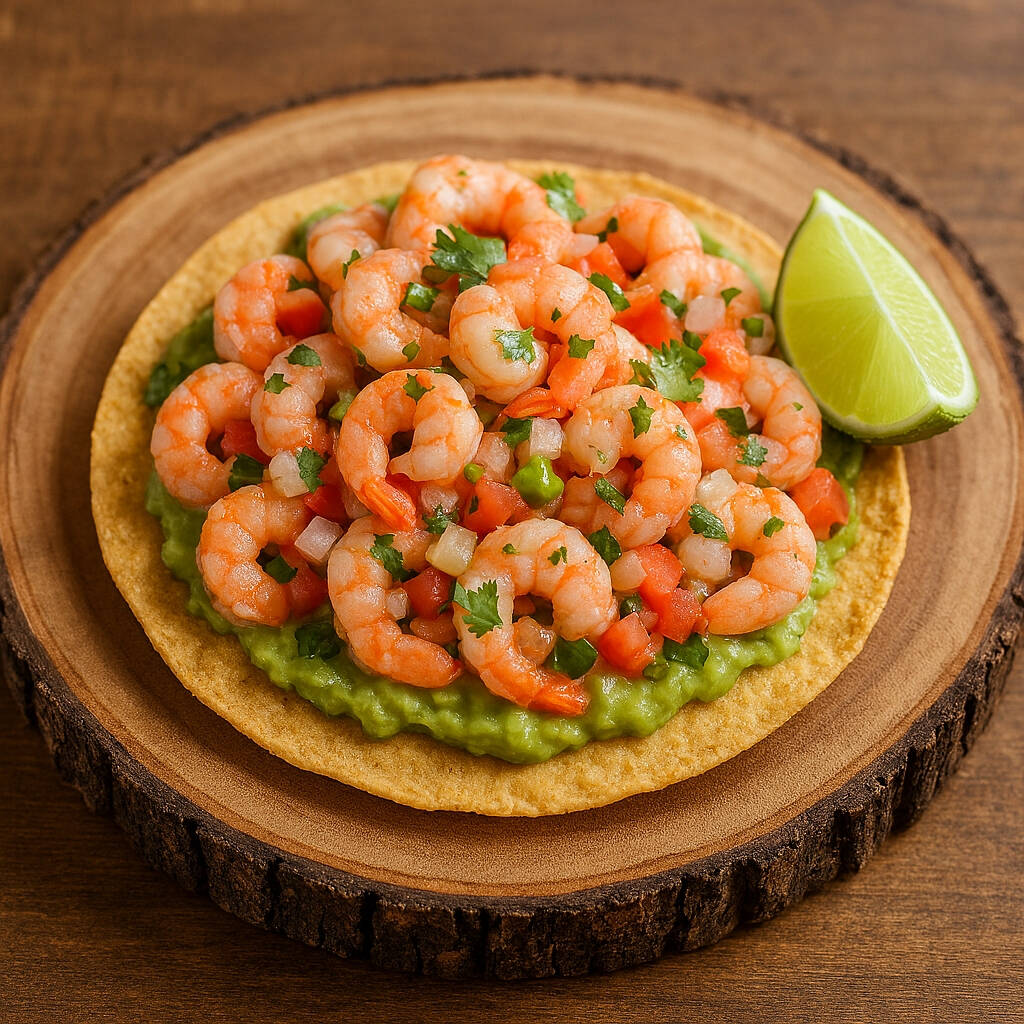 Tostada Tropical Guaca Guaca (guacamole)