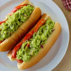 Hot Dog Jumbo Guacamole