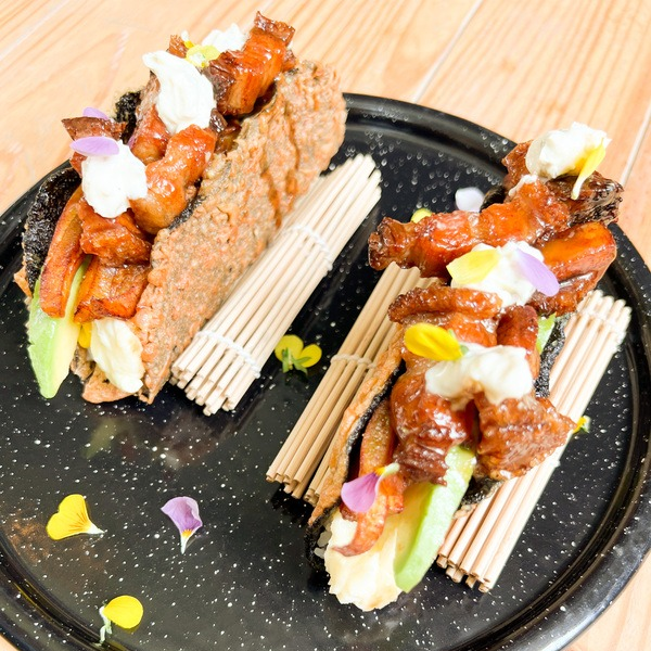 Sushitacos Chicharrón