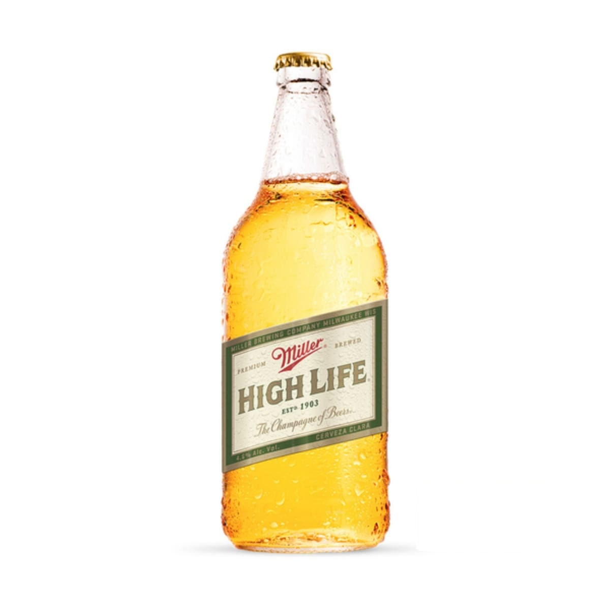 Cerveza Clara Miller High Life 940 Ml
