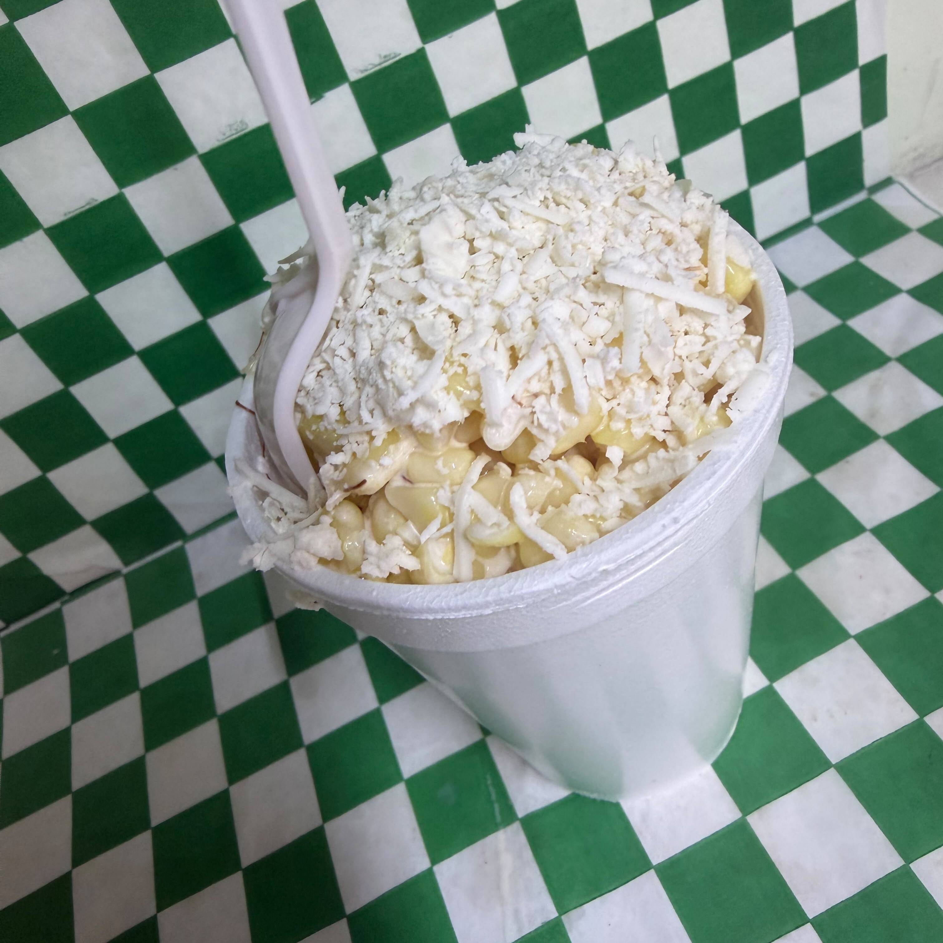 Elotes en Vaso Chico