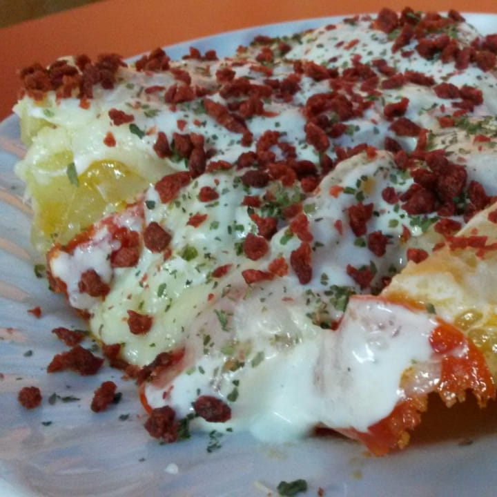 Papa al Horno de Pepperoni