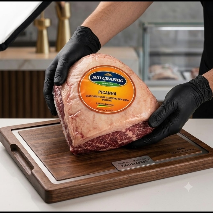 Deliciosa Picanha Peça Fatiada de 1.1kg a 1.4kg