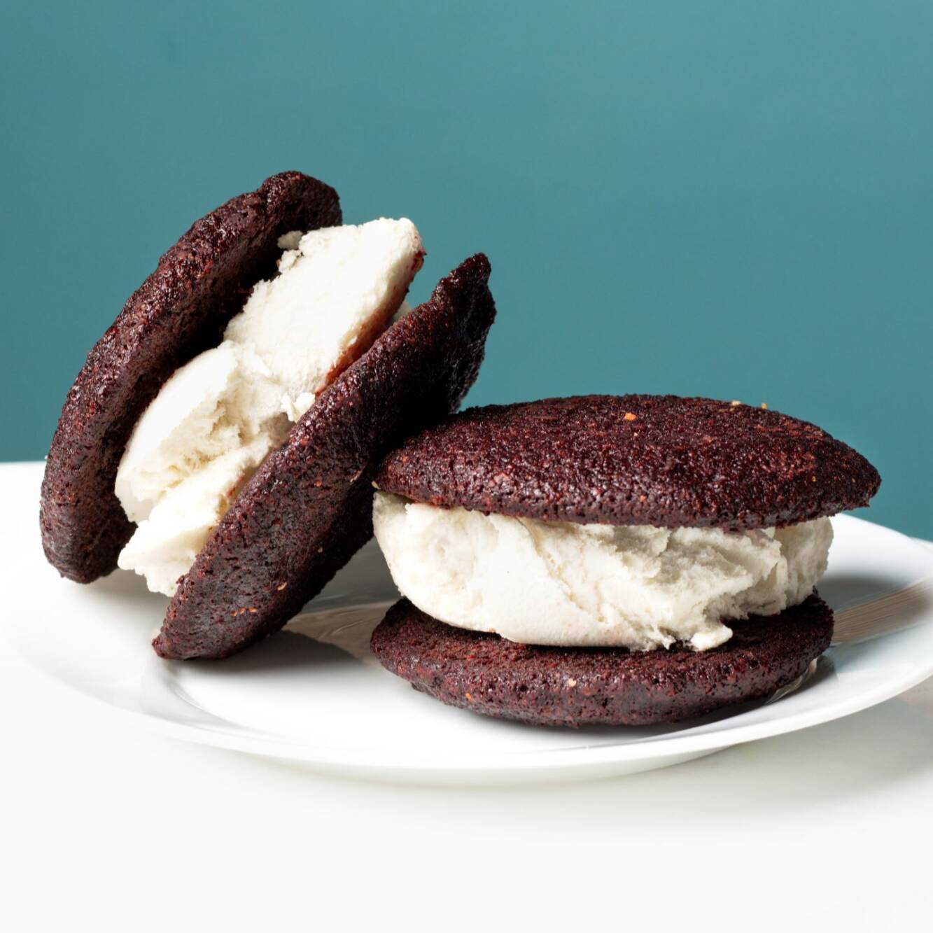 Sandwich de Nieve Red Velvet