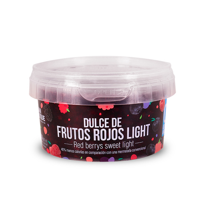 Dulce de Frutos Rojos Light