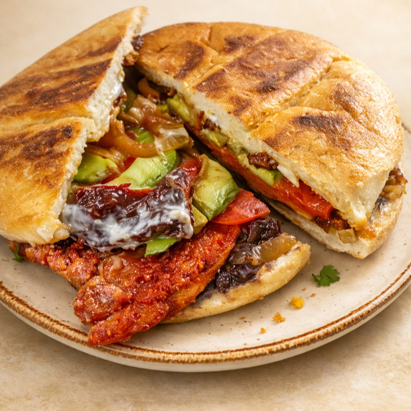 Torta de Carne Enchilada