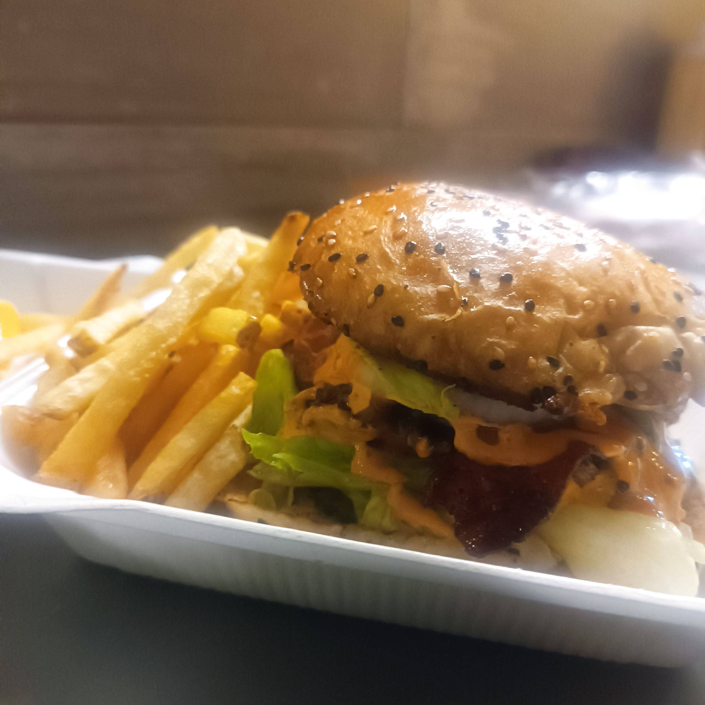 Hamburguesa de Cebolla Cristalizada