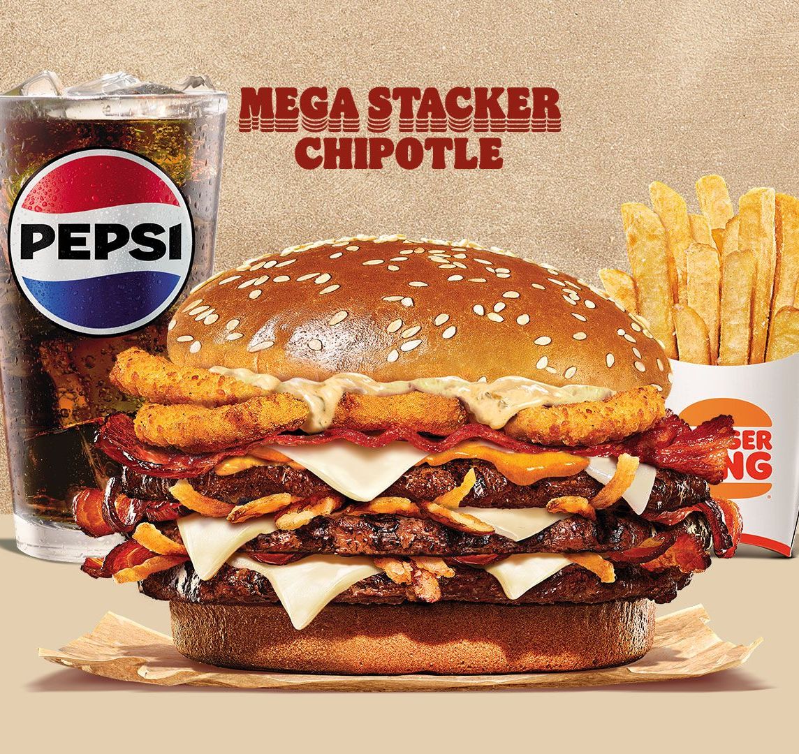 Combo Mega Stacker Chipotle Triple