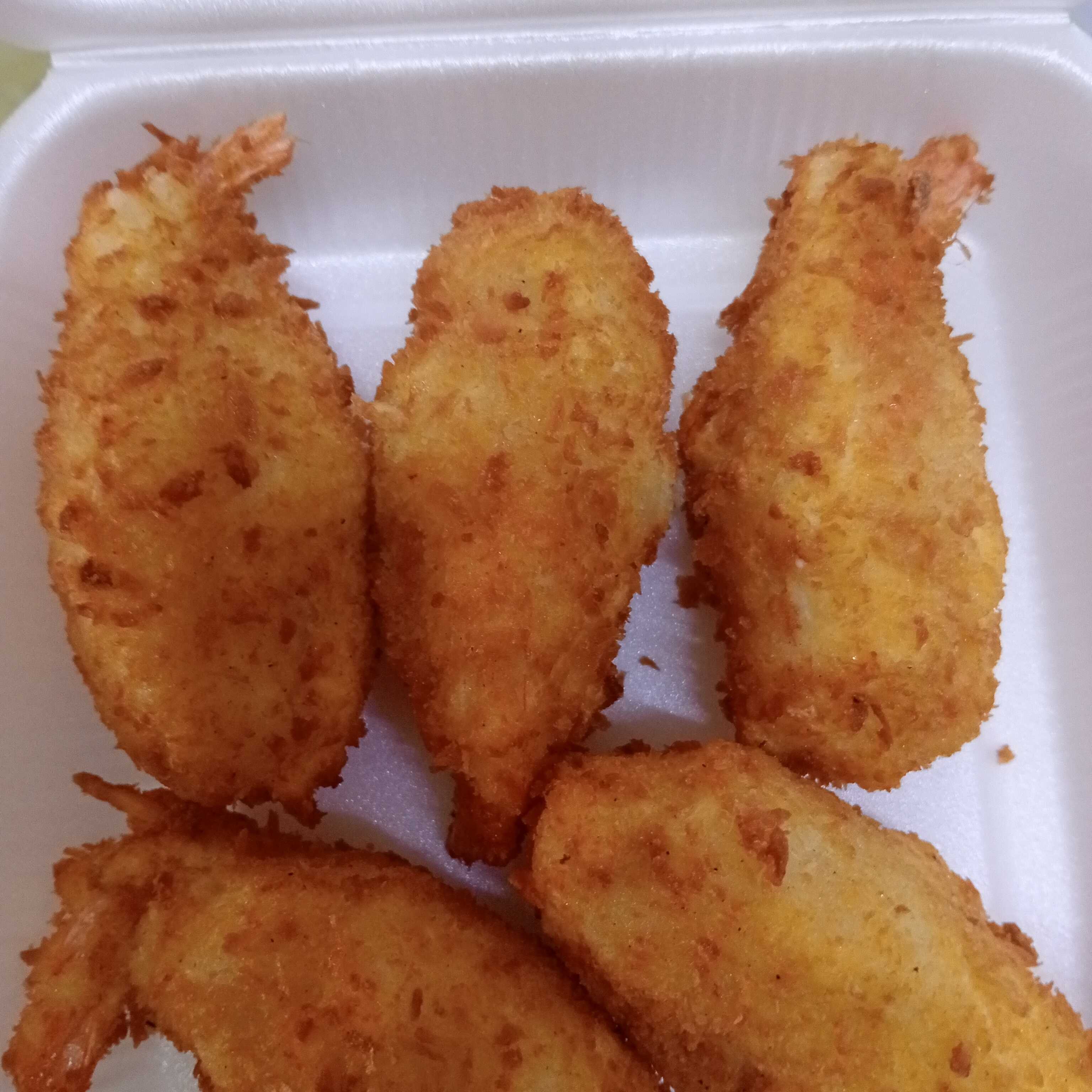 Camarones tempura