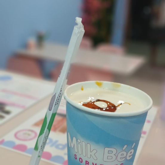 Milk-shake sabor Maracujá