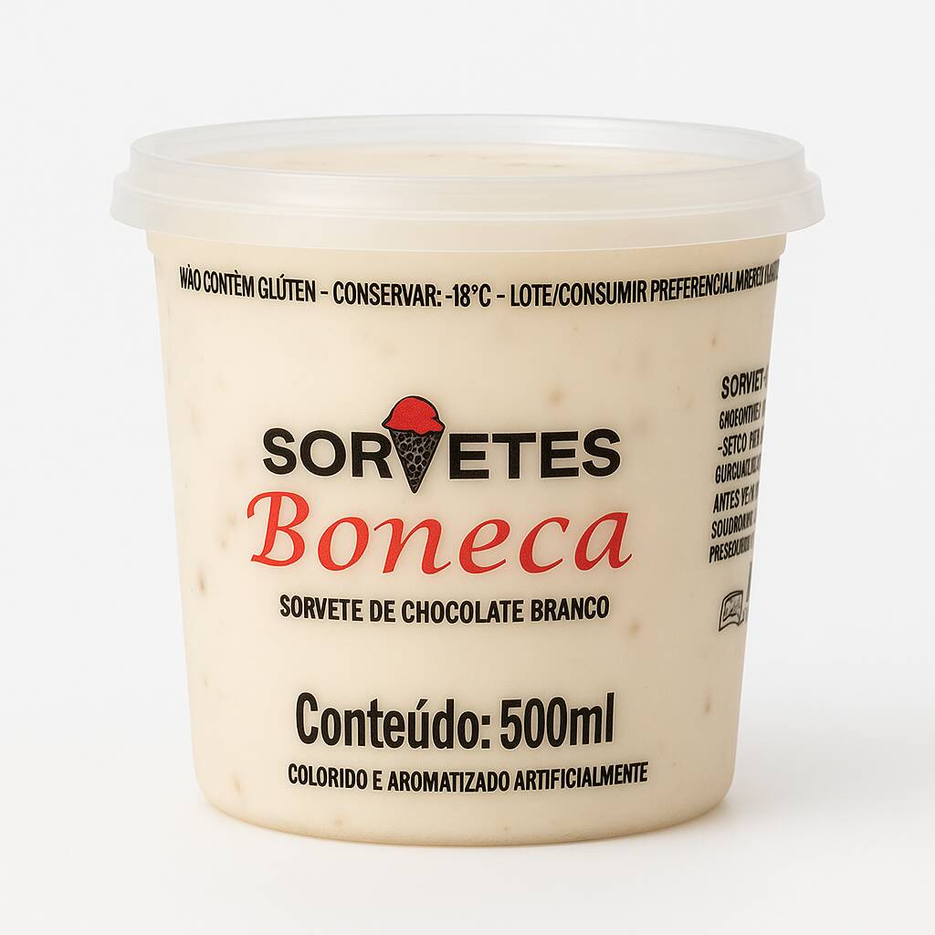 SORVETE DE COCO 500ML