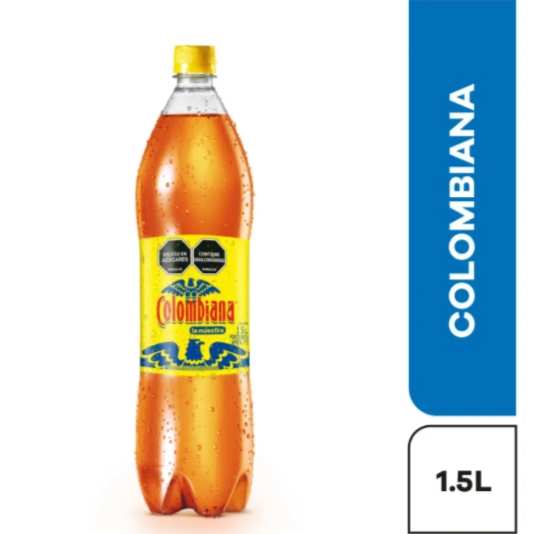 Gaseosa Postobón Colombiana 1.5ml.