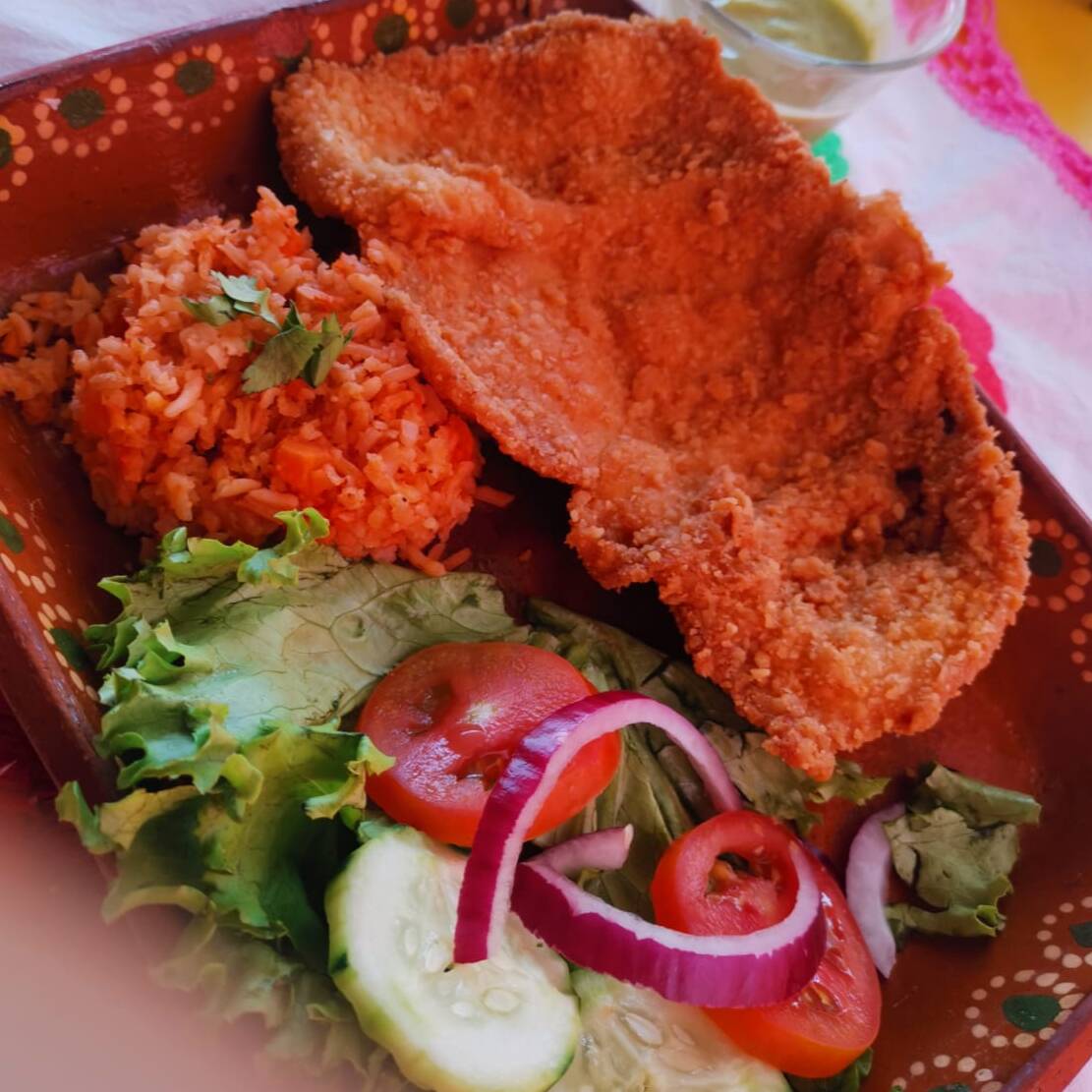 Combo Milanesa de Pollo + Agua Fresca