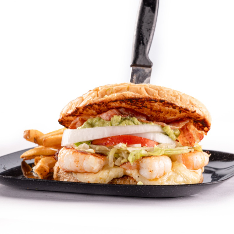 Hamburguesa de Camarón