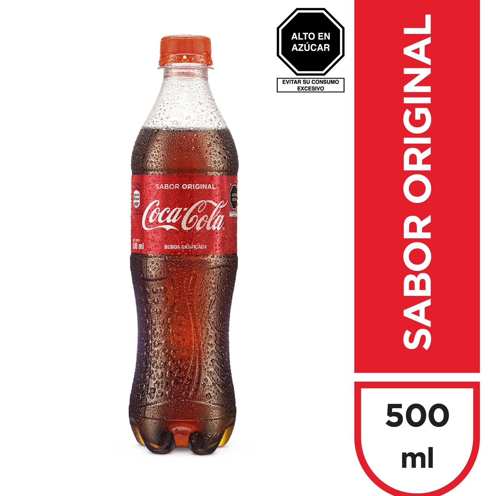 Gaseosa Cocacola Original 500ml