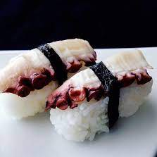 Nigiri pulpo