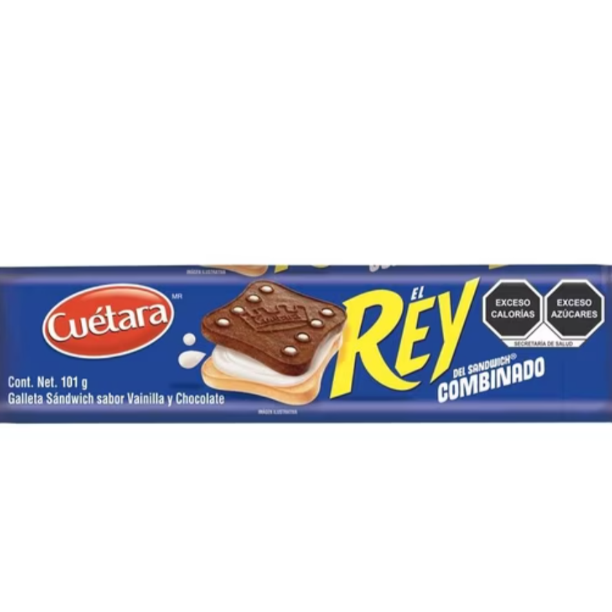 Galleta Cuetara El Rey Sabor Combinado Sandwich
