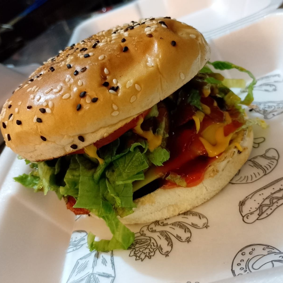 Hamburguesa bacon