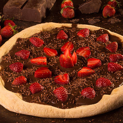 A pizza de mais de 1 sabor será cobrada pelo preço cheio do sabor mais caro.