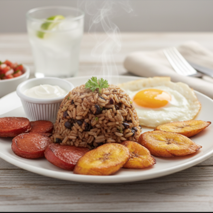 Desayuno Tradicional más Bebida