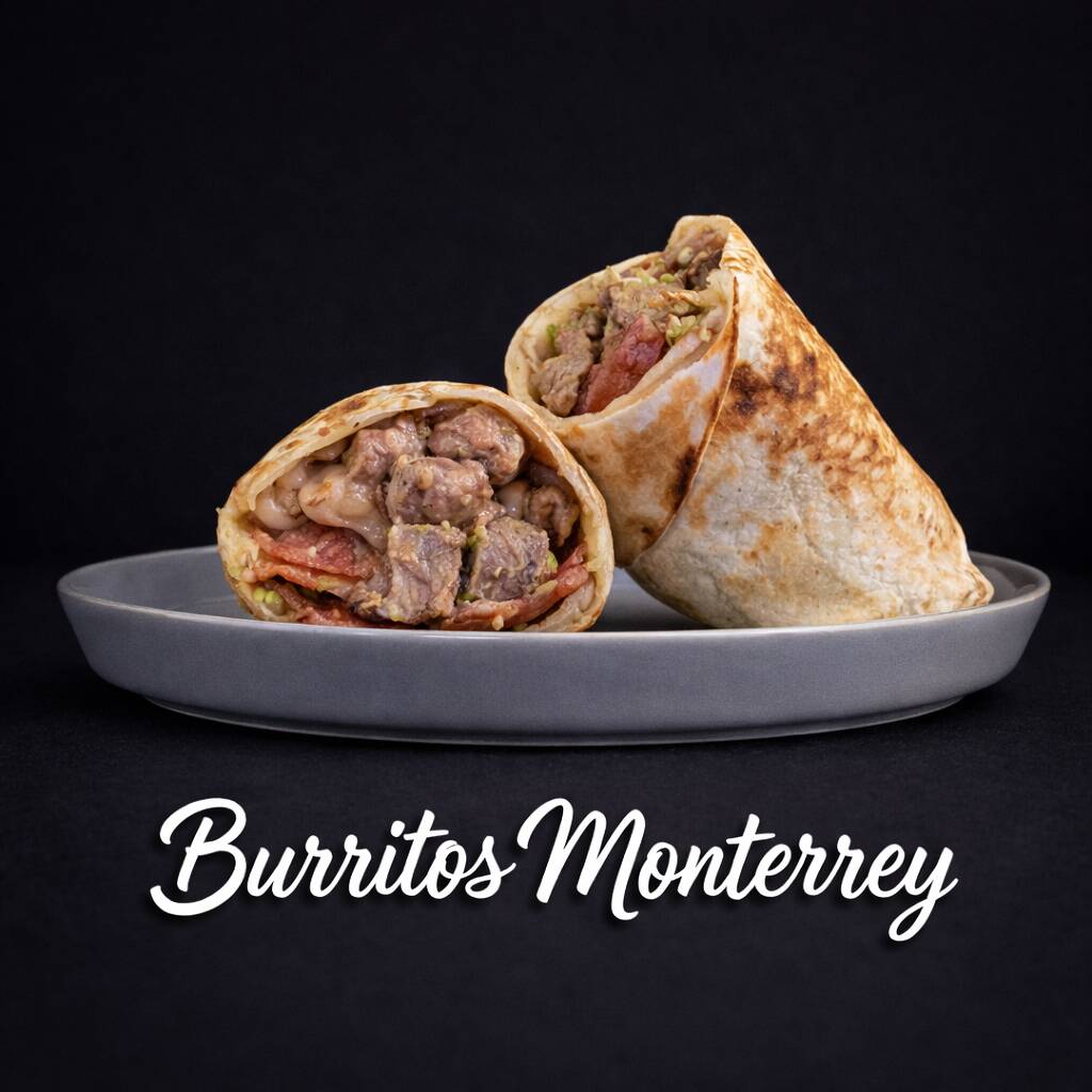 Burrito de Arrachera con Tocino