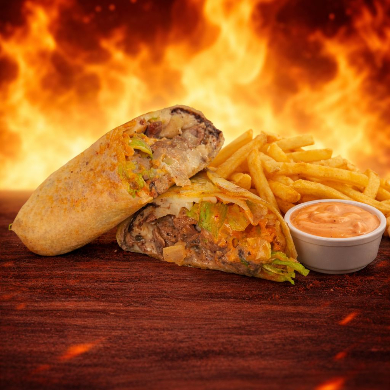 Súper Burrito de Arrachera