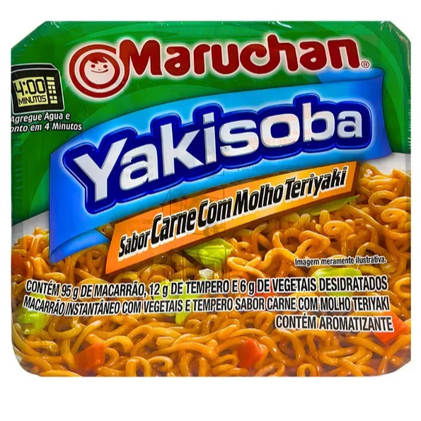 Yakisona Maruchan - Sabor Carne com molho Teriyaki 95g