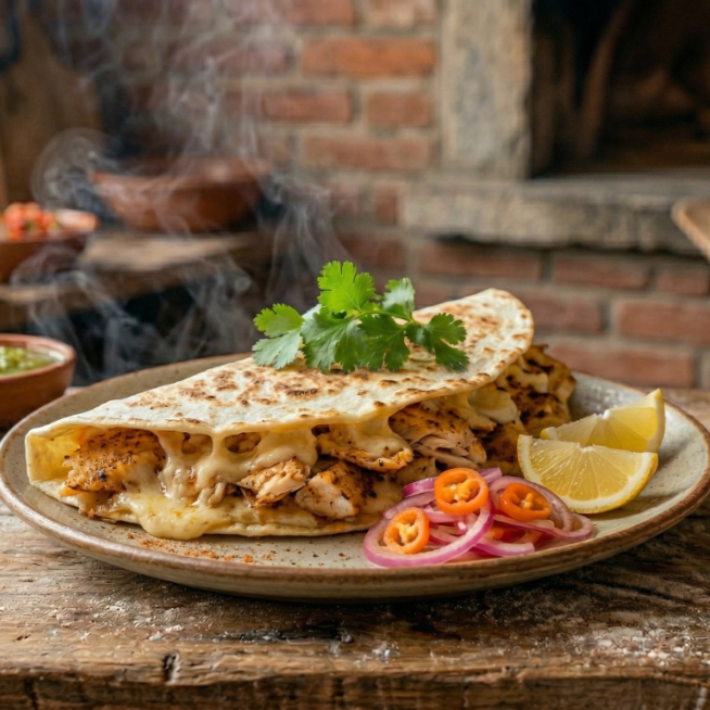 Quesadilla de Pescado Preparada