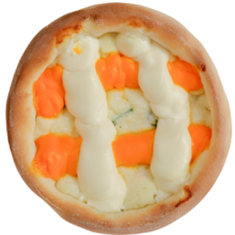 Queijo frescal + ricota + salsinhas+ catupiry + cheddar + Muçarela (Não Acrescentamos ou Retiramos Itens do Recheio)