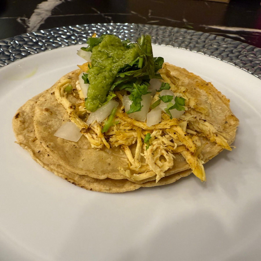 Taco Chico de Pechuga de Pollo
