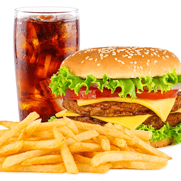 Combo hamburguesa sencilla