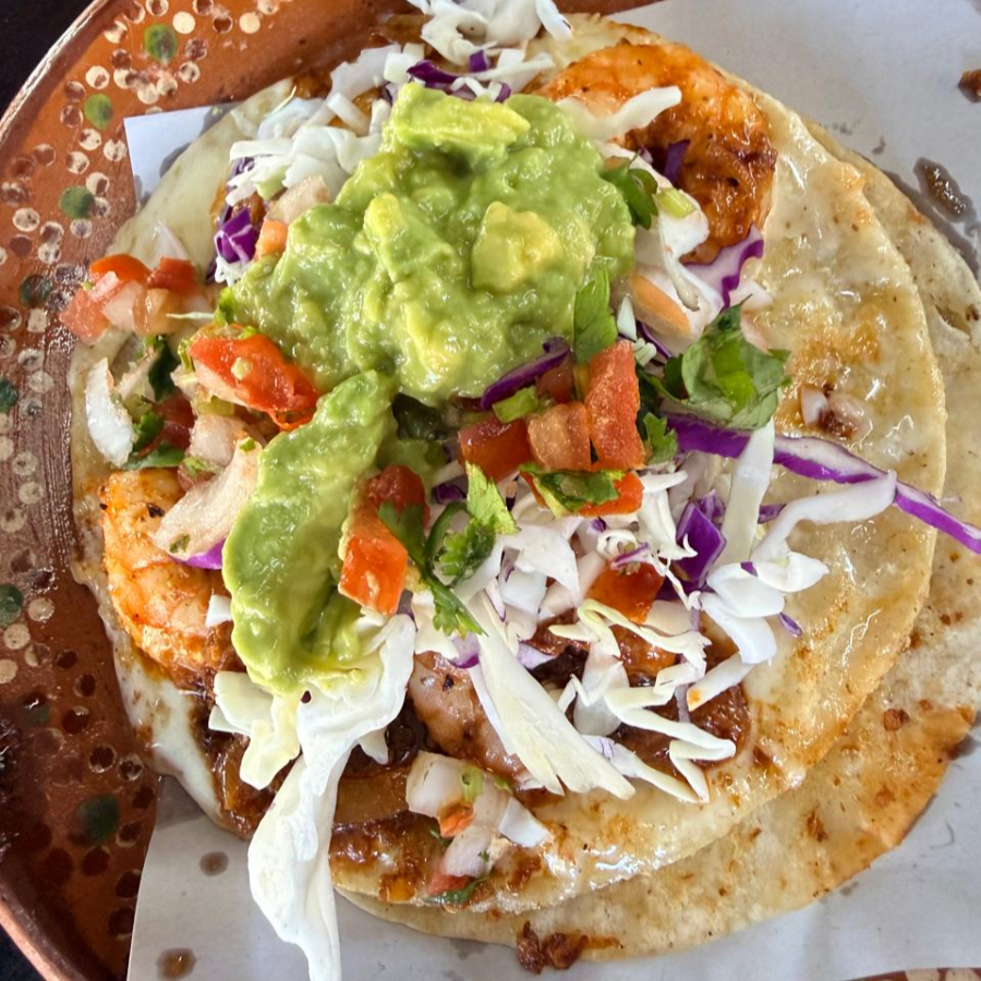 Taco de Camarón Enchilado