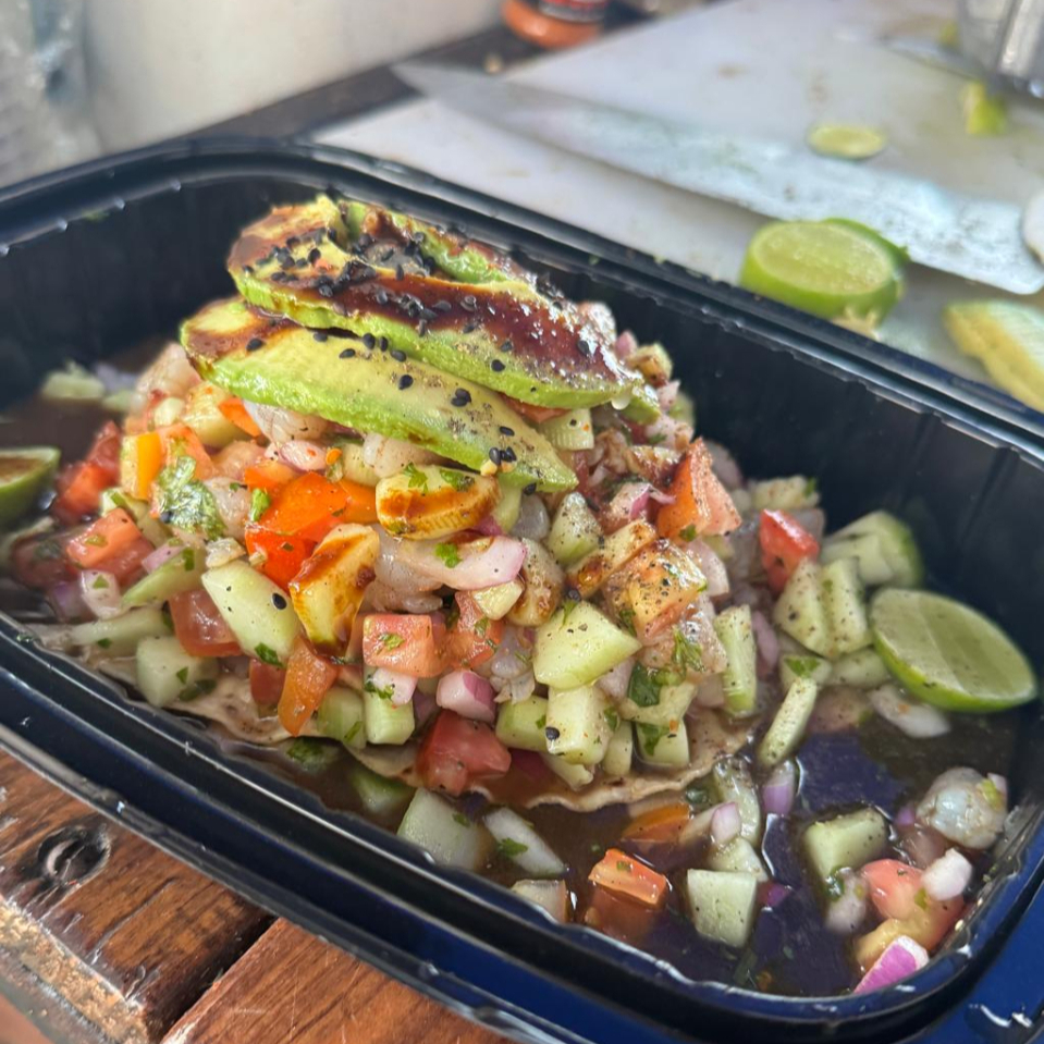 Tostada de Pulpo