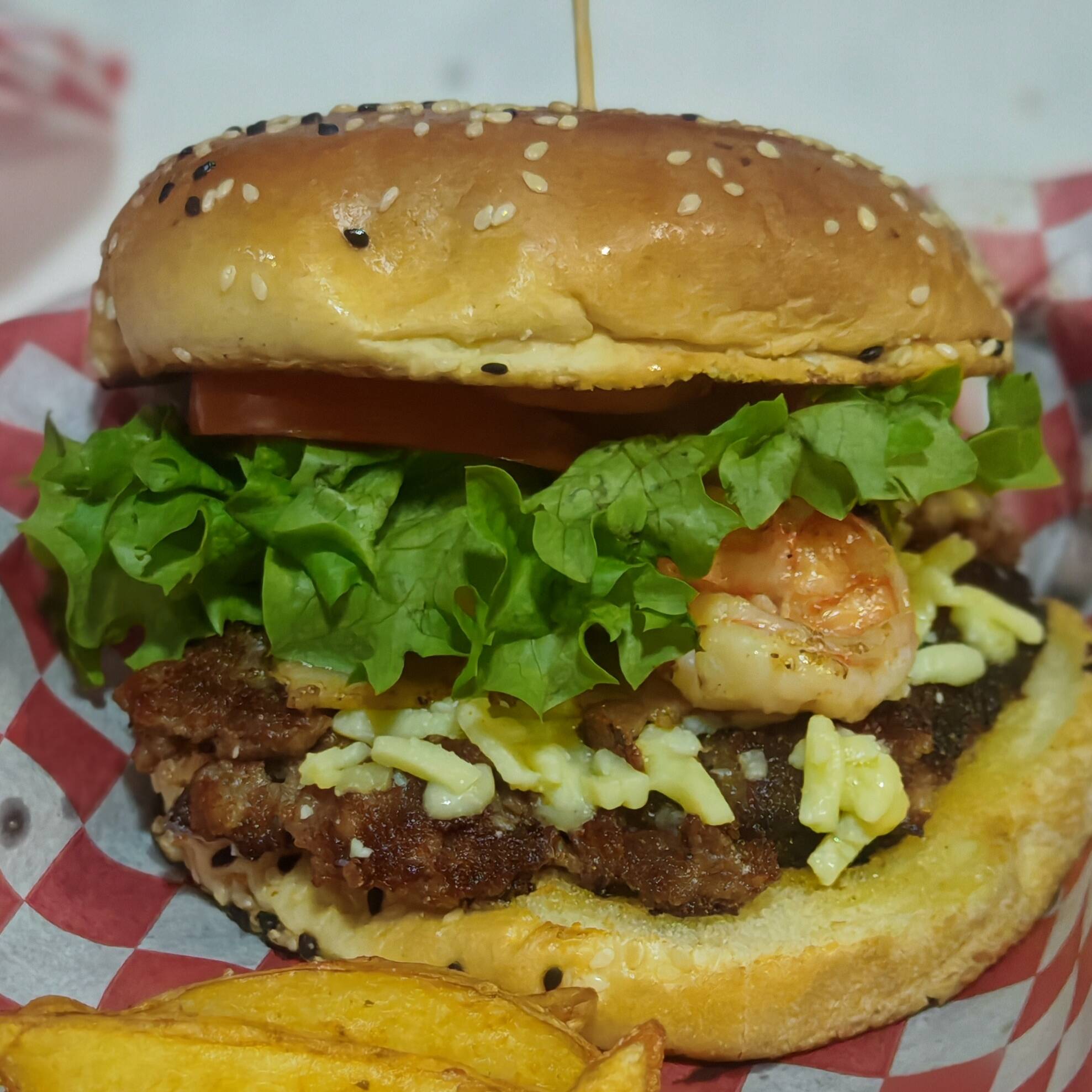 Burguer Mar y Tierra