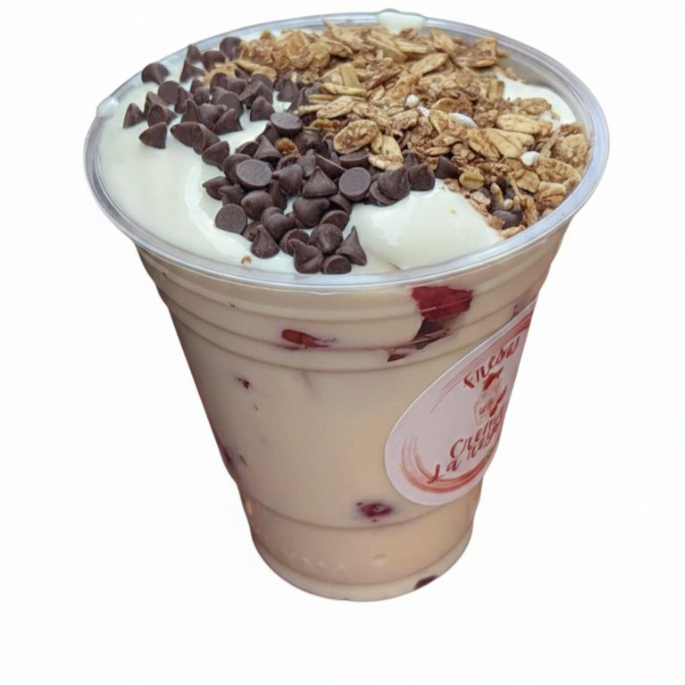 FRESAS CON GRANOLA