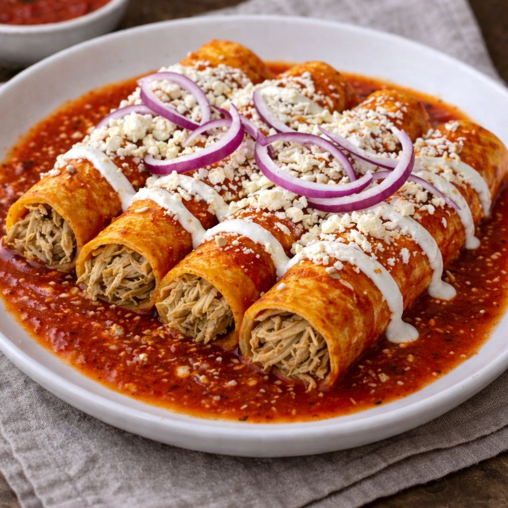 ENCHILADAS ROJOS