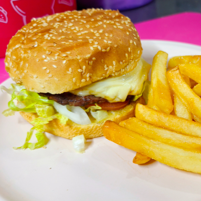 Hamburguesa Tradicional + Papas a la Francesa