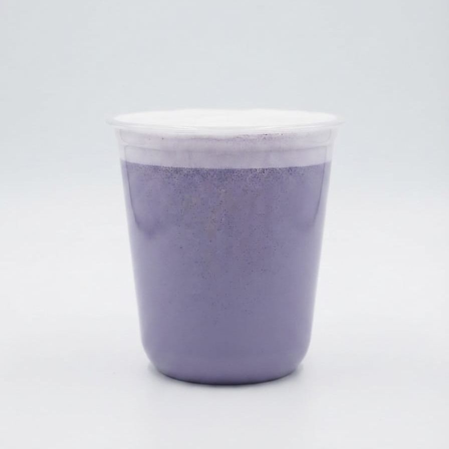 Taro Latte Caliente