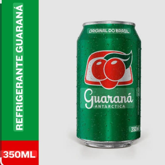 Guaraná lata Antarctica 350 Ml