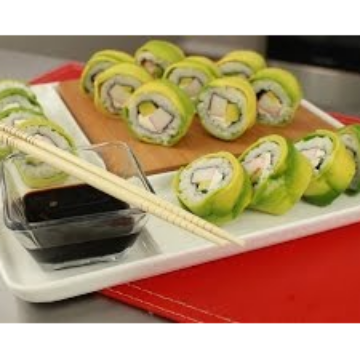 Avocado Roll 12 Piezas
