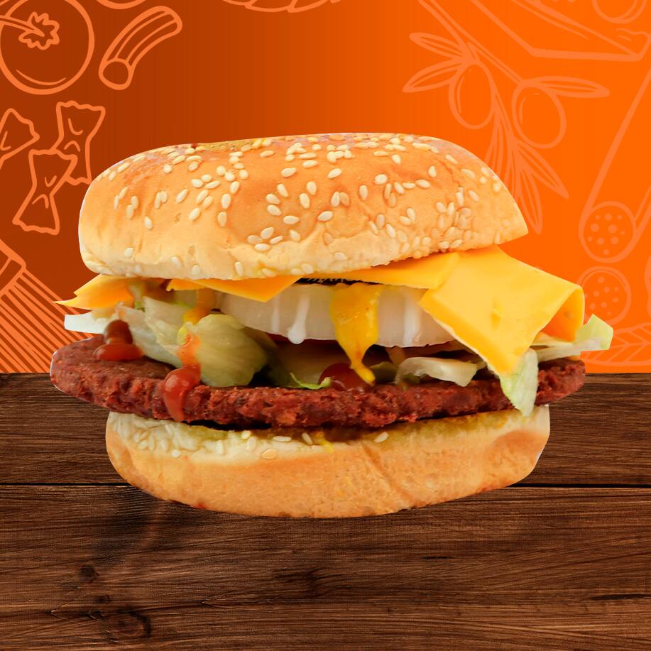 Hamburguesa Con Queso