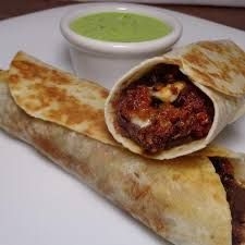 Burrito de chorizo
