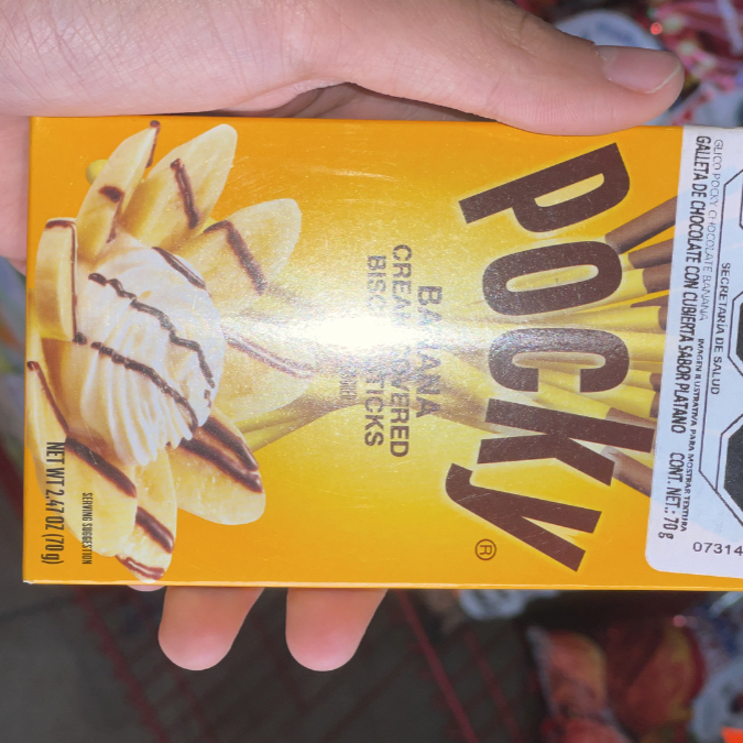 Pockys Sabor Banana
