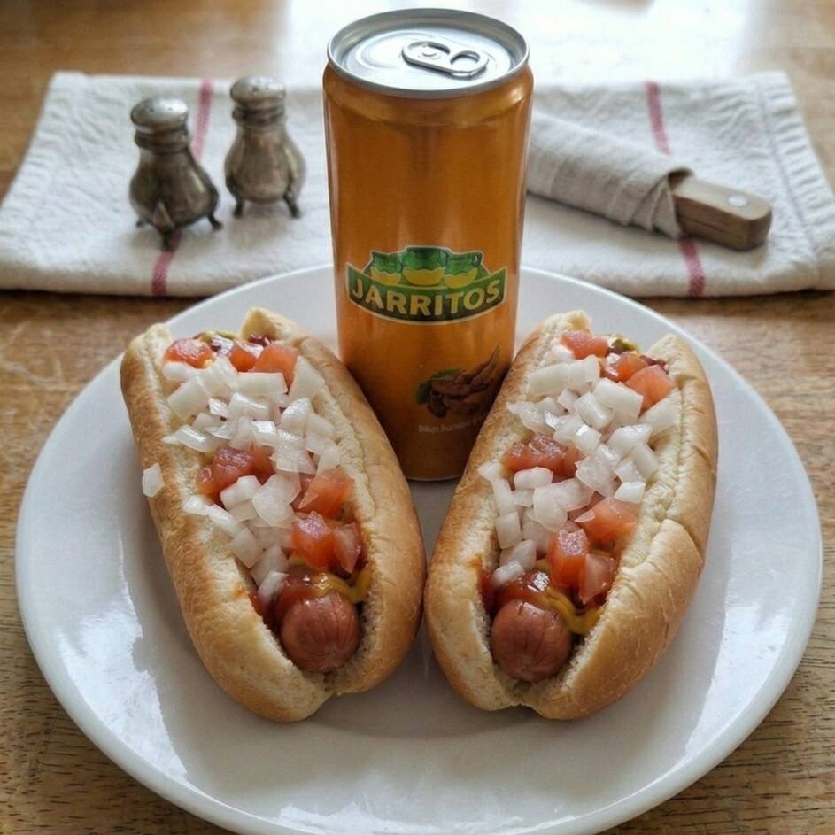 Combo Llenador (2 Hotdogs y Un Refresco)