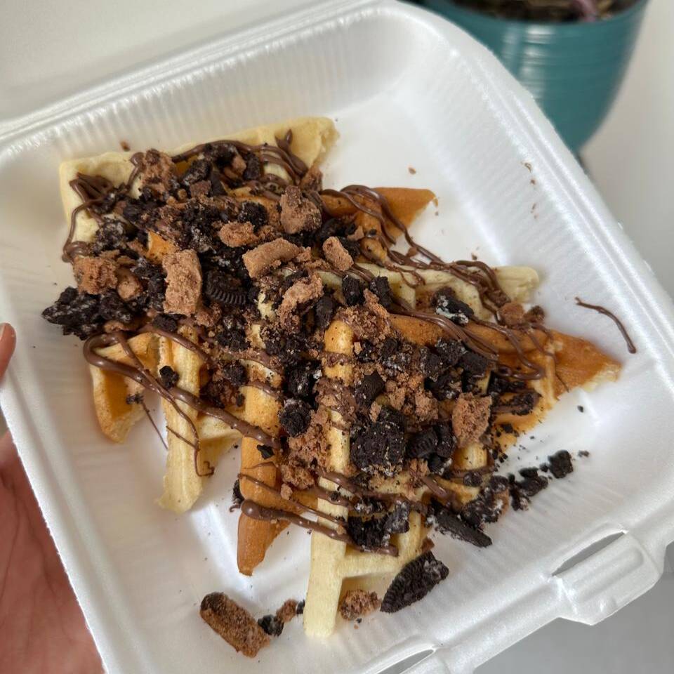 Waffle con Nutella