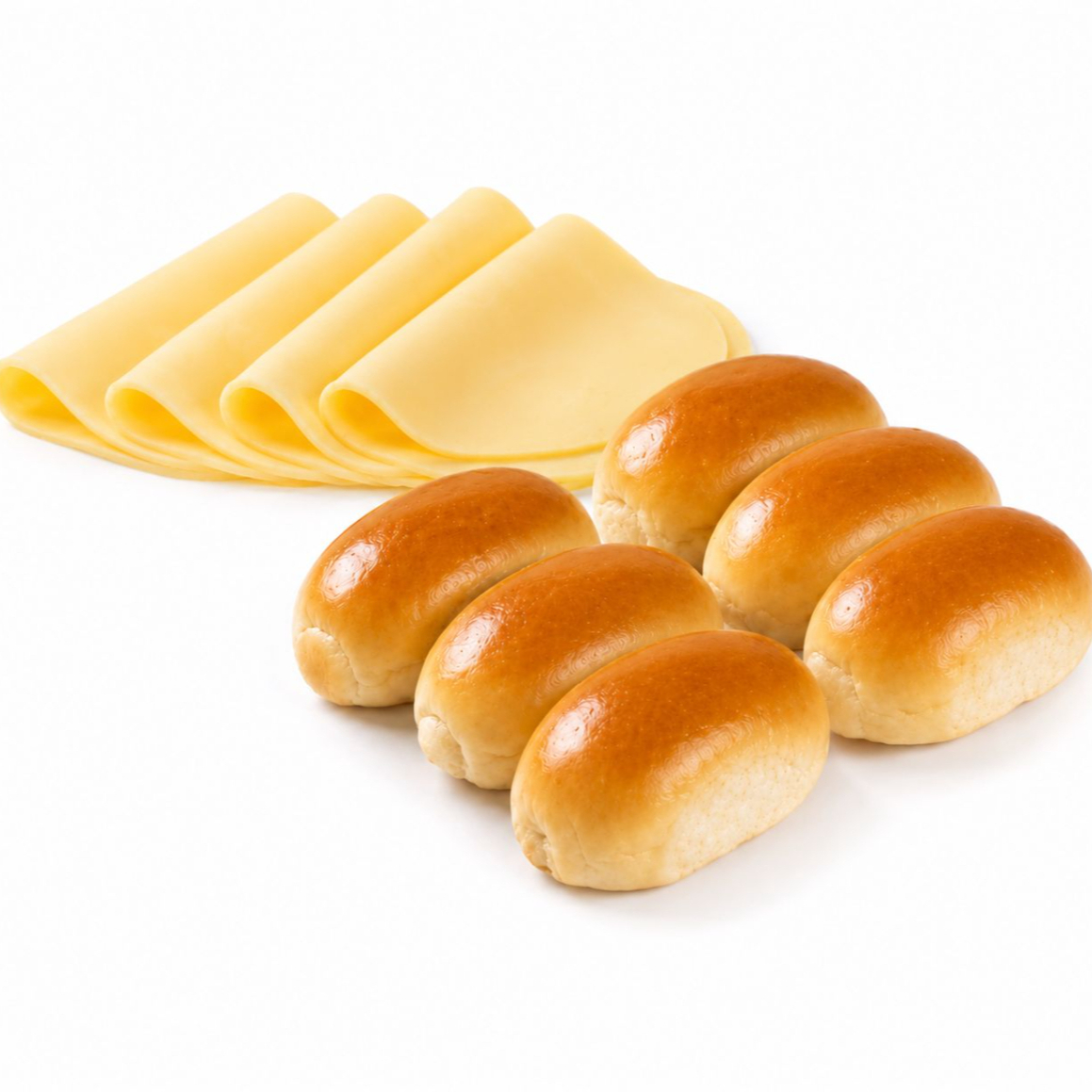 Promoção de 6 unidades de Pão Suíço 100g de Queijo Prato #combofamilia #lanche gostoso #saboroso #padaria #mercearia #pão #pãosuíço #queijoprato #quebragalho