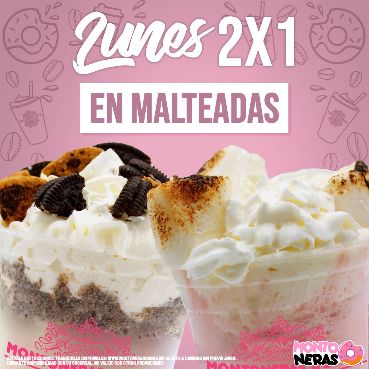 Malteadas 2x1
