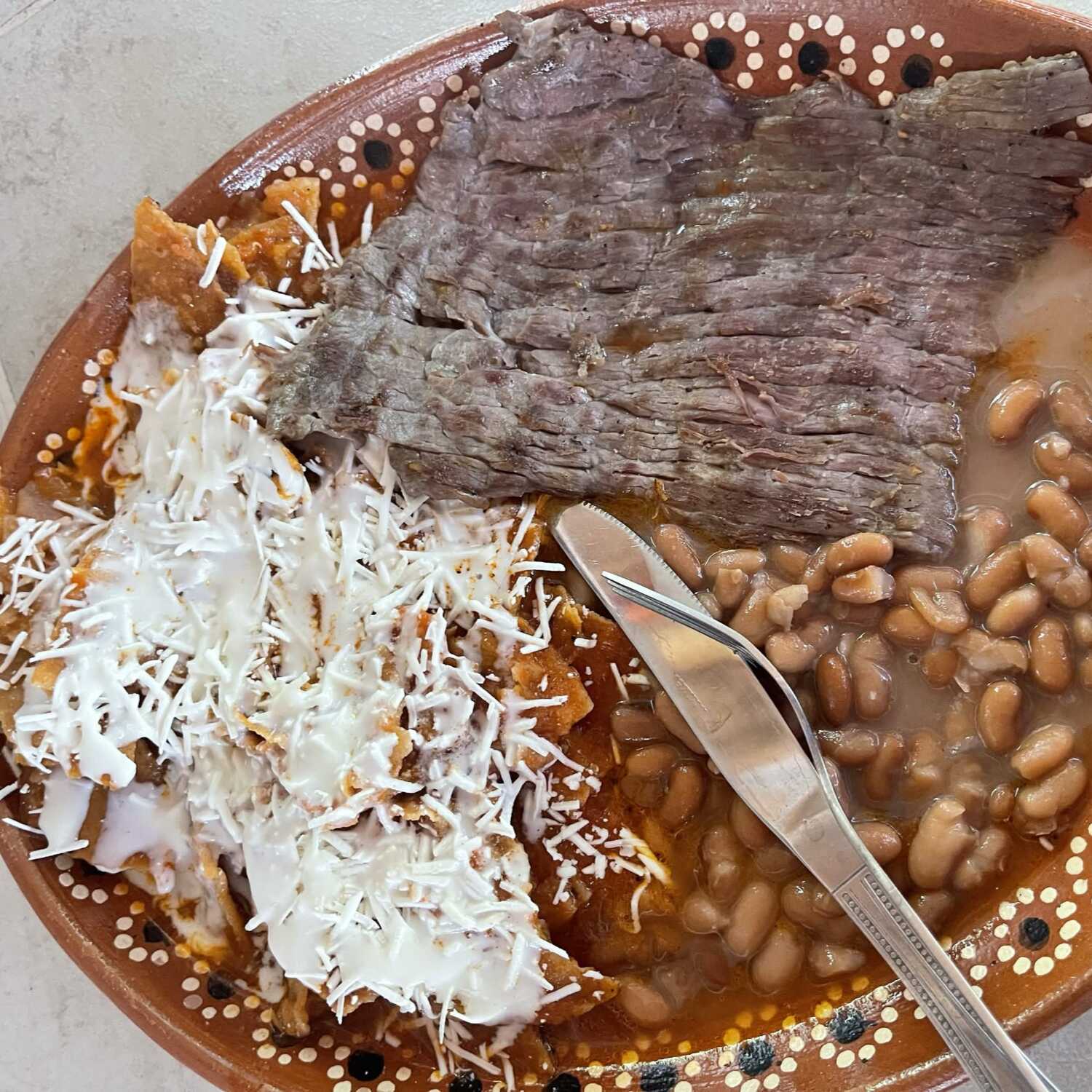 Combo Chilaquiles Rojos