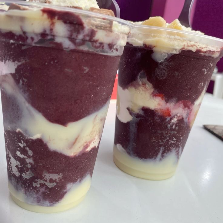 PROMOÇÃO DOBRADA! Leve 2 açaís de 500ml e pague menos! Chama o mozão, a amiga, a família... ou garante o seu pra hoje e pra amanhã!