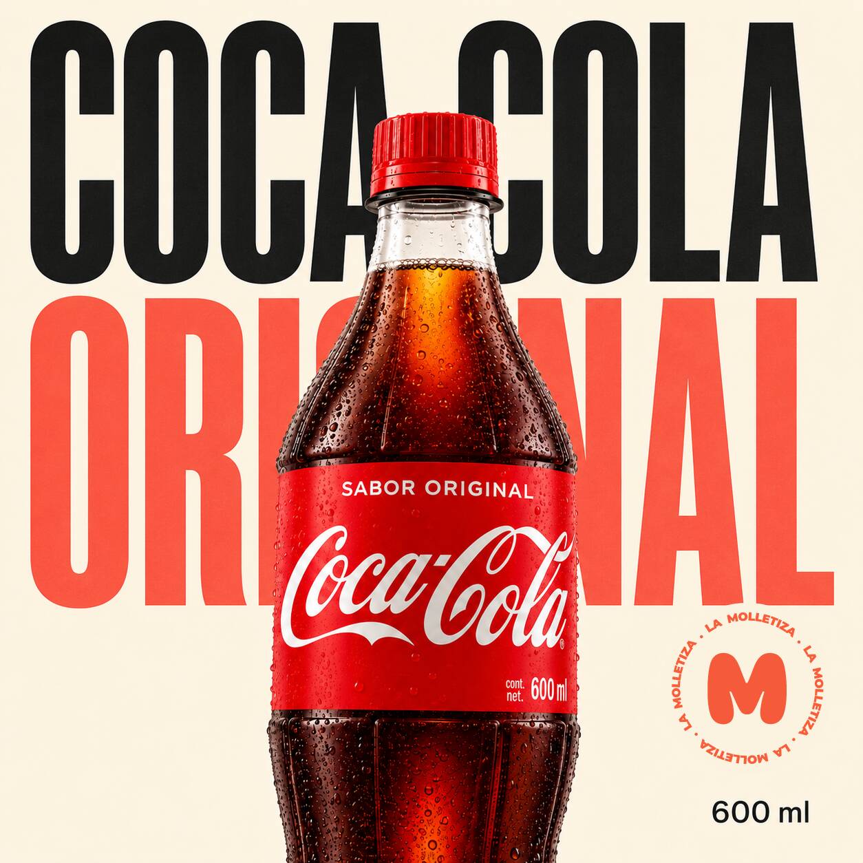 COCA-COLA ORIGINAL 600ml